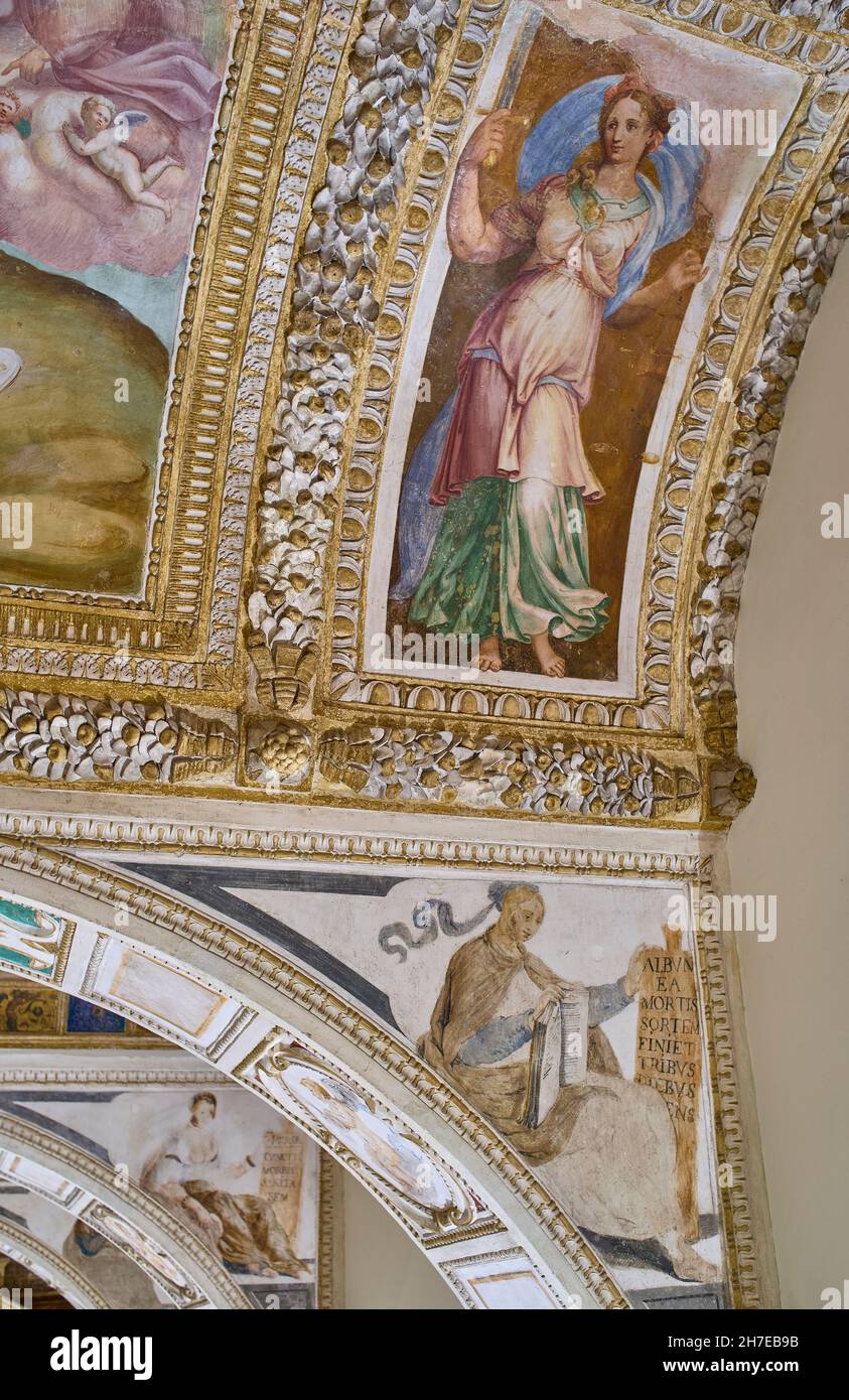 Don Luis de Lucena chapel. Guadalajara, Spain. Stock Photo