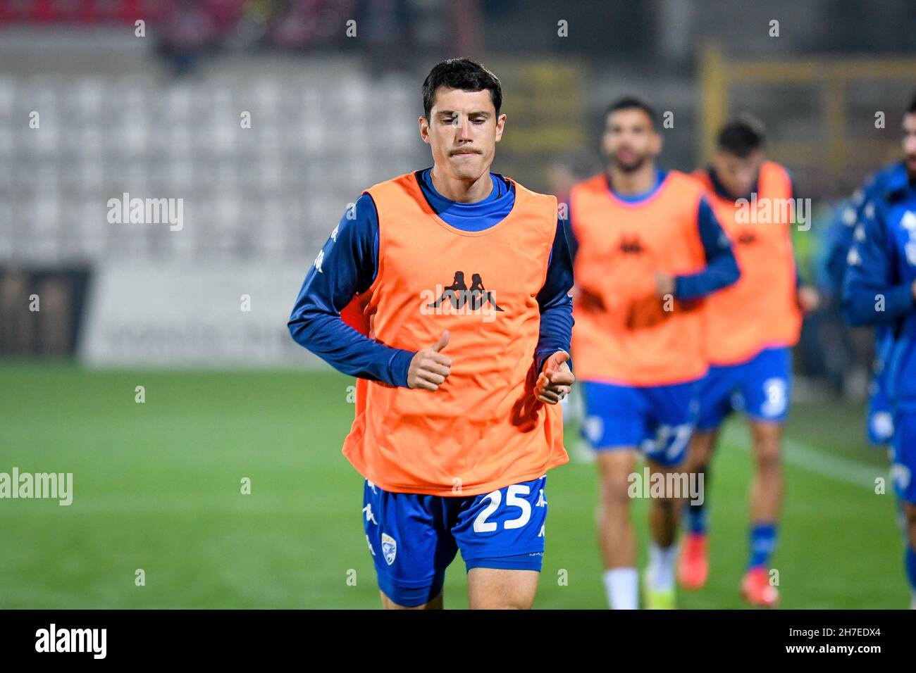 Stadio Romeo Menti, Vicenza, Italy, November 20, 2021, Dimitri Bisoli (Brescia) portrait  during  LR Vicenza vs Brescia Calcio - Italian Football Cham Stock Photo