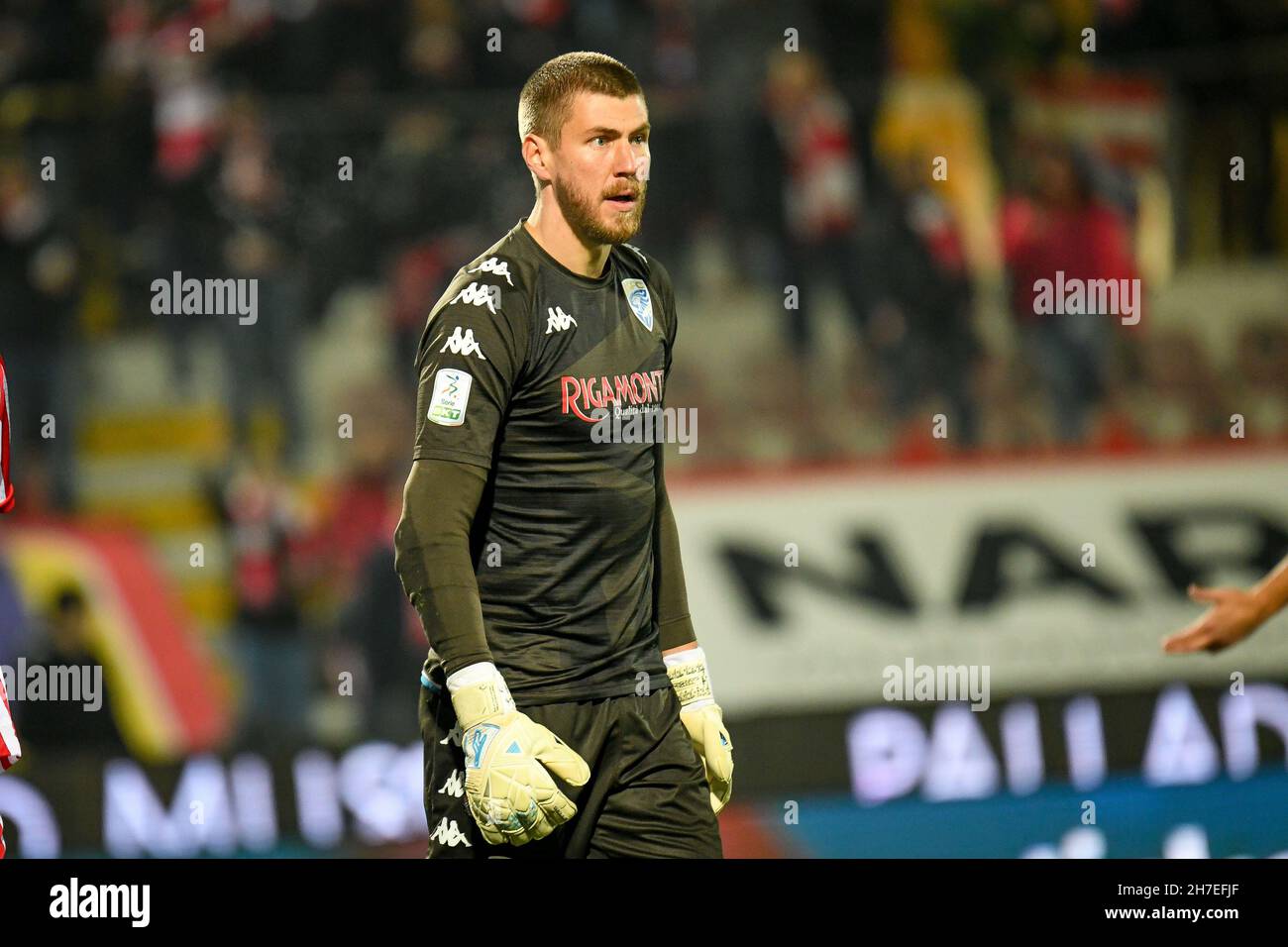 Stadio Romeo Menti, Vicenza, Italy, November 20, 2021, Jesse Joronen (Brescia) portrait  during  LR Vicenza vs Brescia Calcio - Italian Football Champ Stock Photo