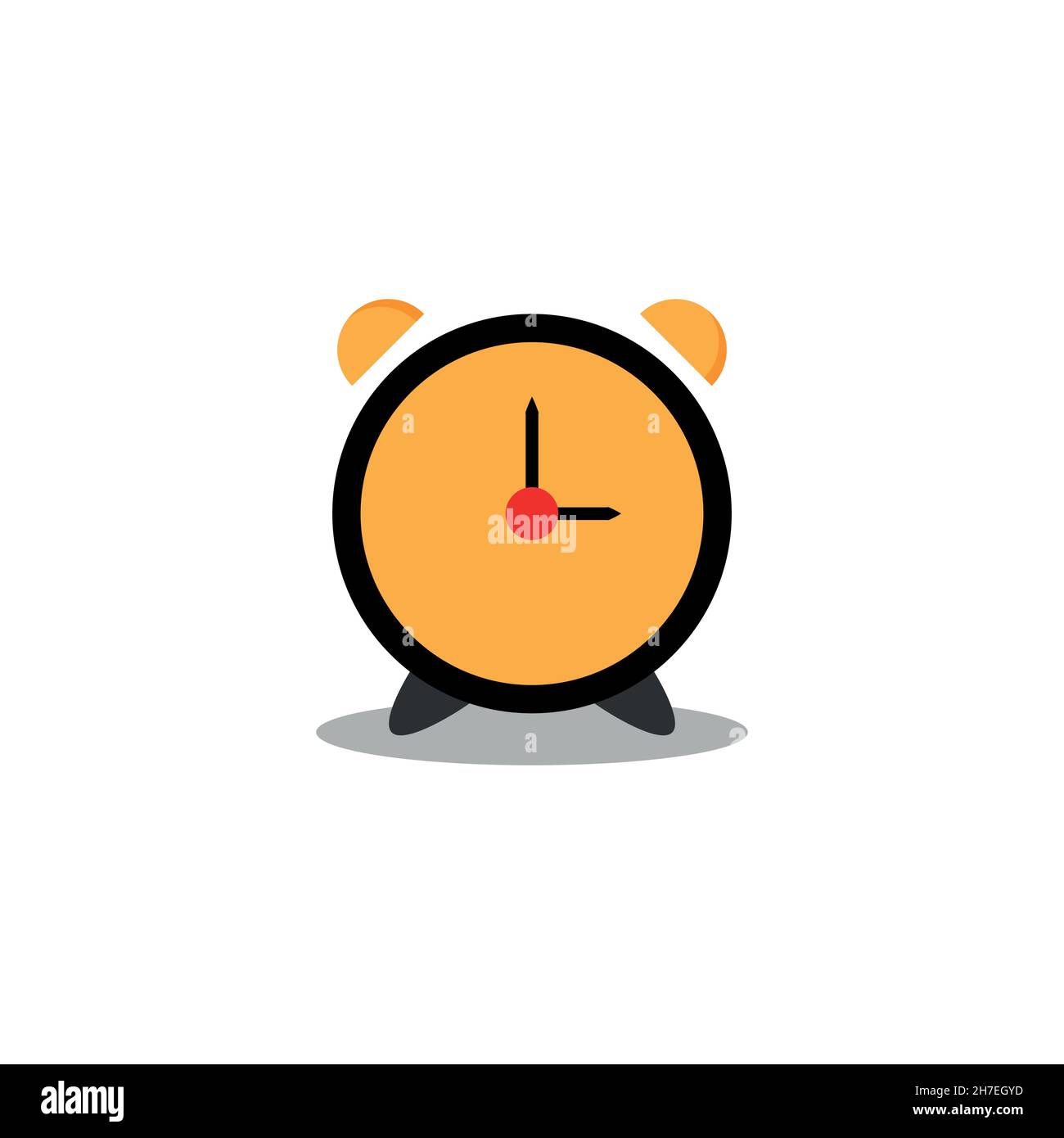 O'clock icon. Alarm symbol. watch sign. Logo design element Stock Vector