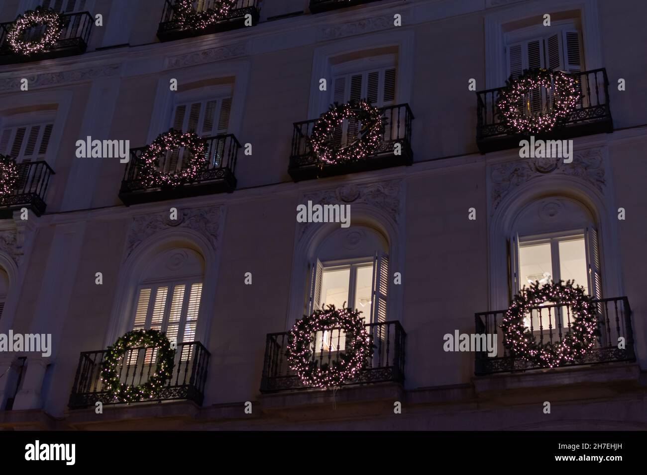 Mayor street night view hi-res stock photography and images - Alamy