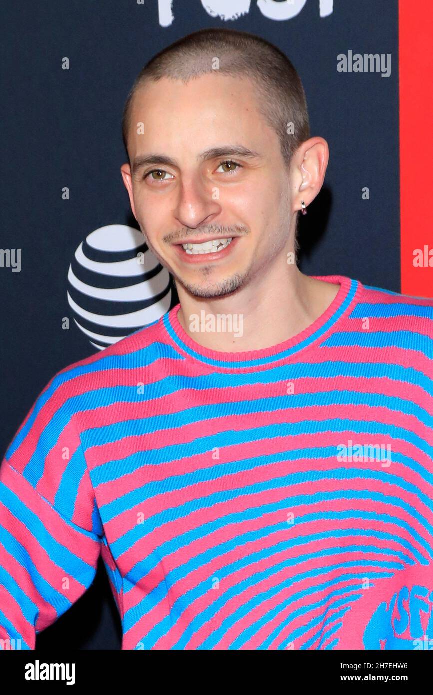 Los Angeles, CA. 14th Nov, 2021. Moises Arias at arrivals for KING