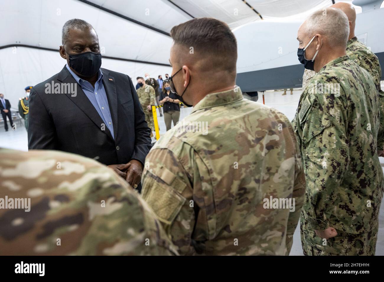 Abu Dhabi, United Arab Emirates. 22nd Nov, 2021. U.S. Secretary of