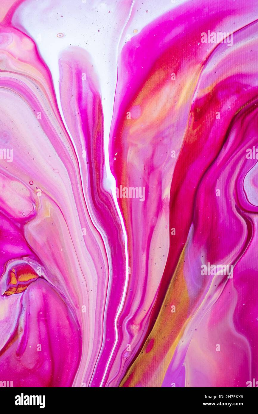 Fluid art painting. Abstract decorative marble texture Stock Photo - Alamy