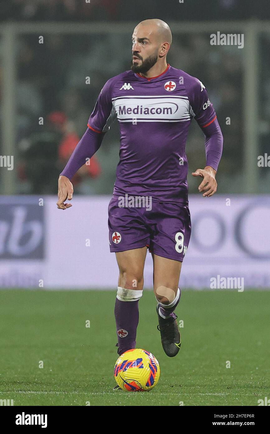 Florence, Italy. 03rd Apr, 2022. Riccardo Saponara (ACF Fiorentina) during ACF  Fiorentina vs Empoli FC, italian soccer Serie A match in Florence, Italy,  April 03 2022 Credit: Independent Photo Agency/Alamy Live News