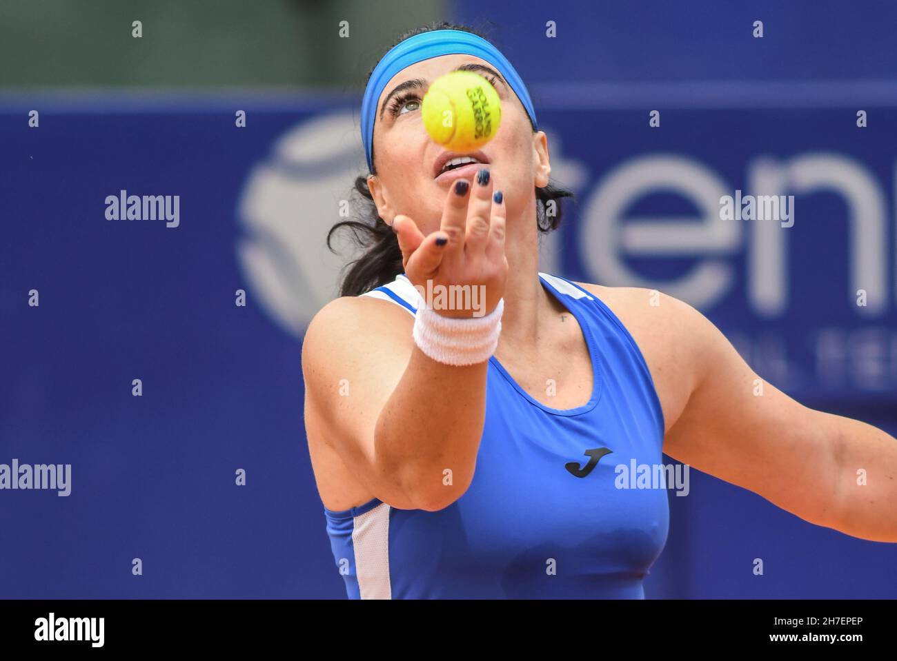 Ekaterine Gorgodze (Georgia). Argentina Open WTA 2021. Quarter Finals Stock Photo