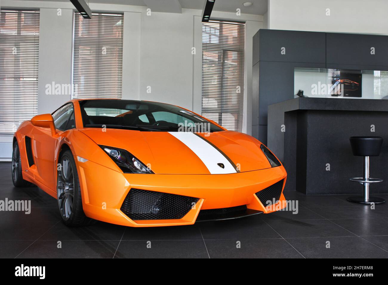 Kiev, Ukraine July 7, 2013 Gallardo LP5502 Valentino