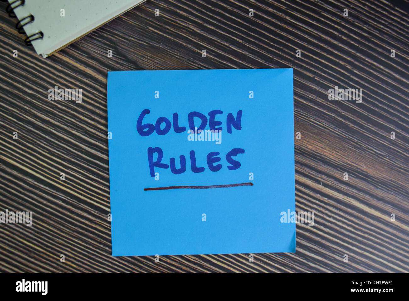 Sticky Notes Rules Organization rules hi-res stock photography and images - Alamy
