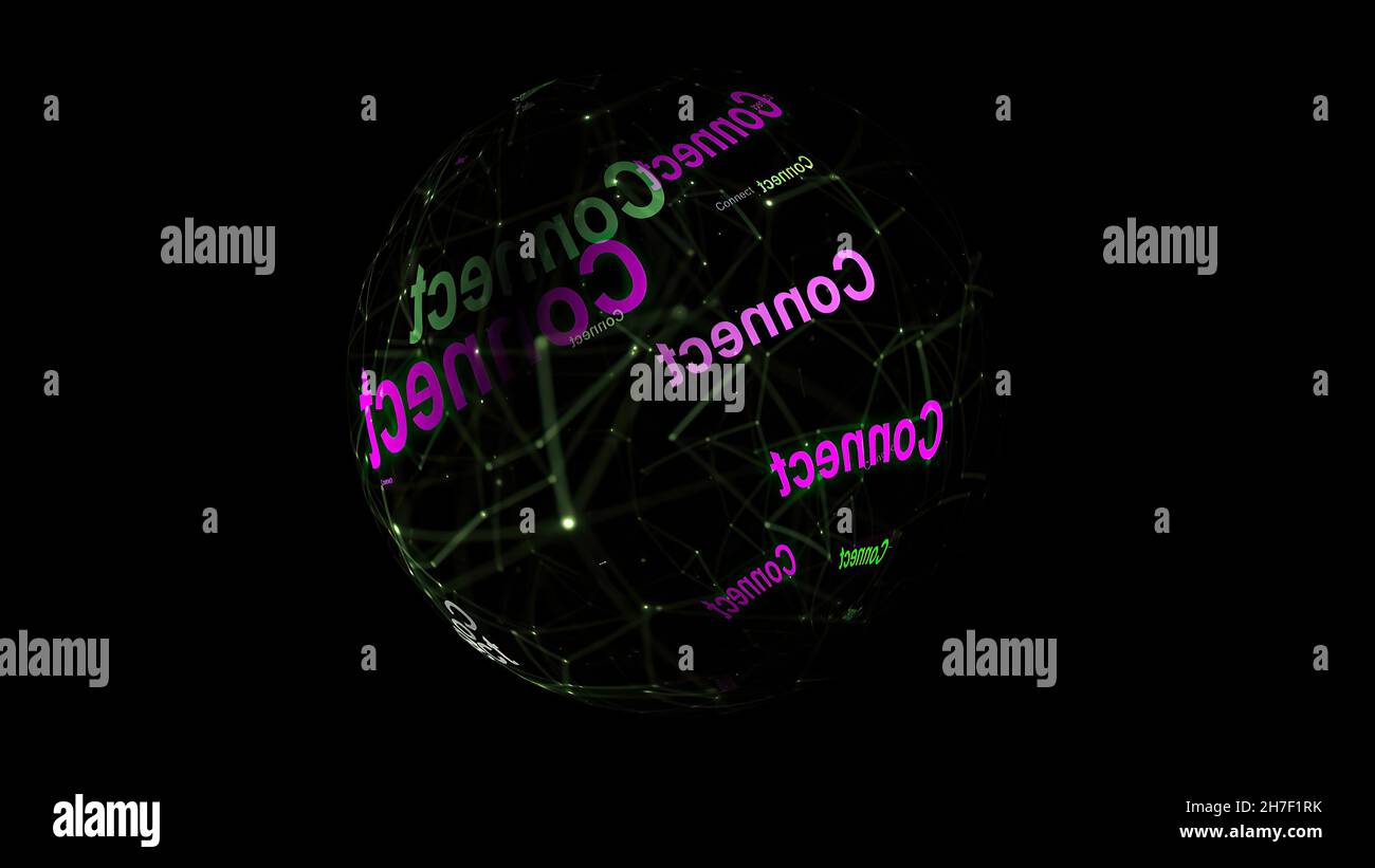 Web Connection Pictured Connect on the web concept Stock Photo - Alamy