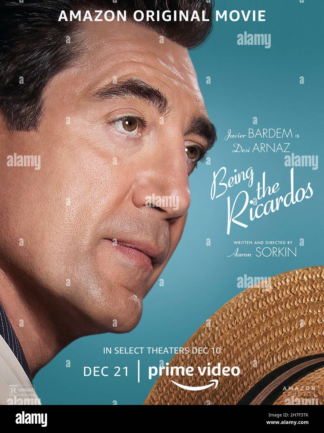 BEING THE RICARDOS, US character poster, Javier Bardem as Desi Arnaz