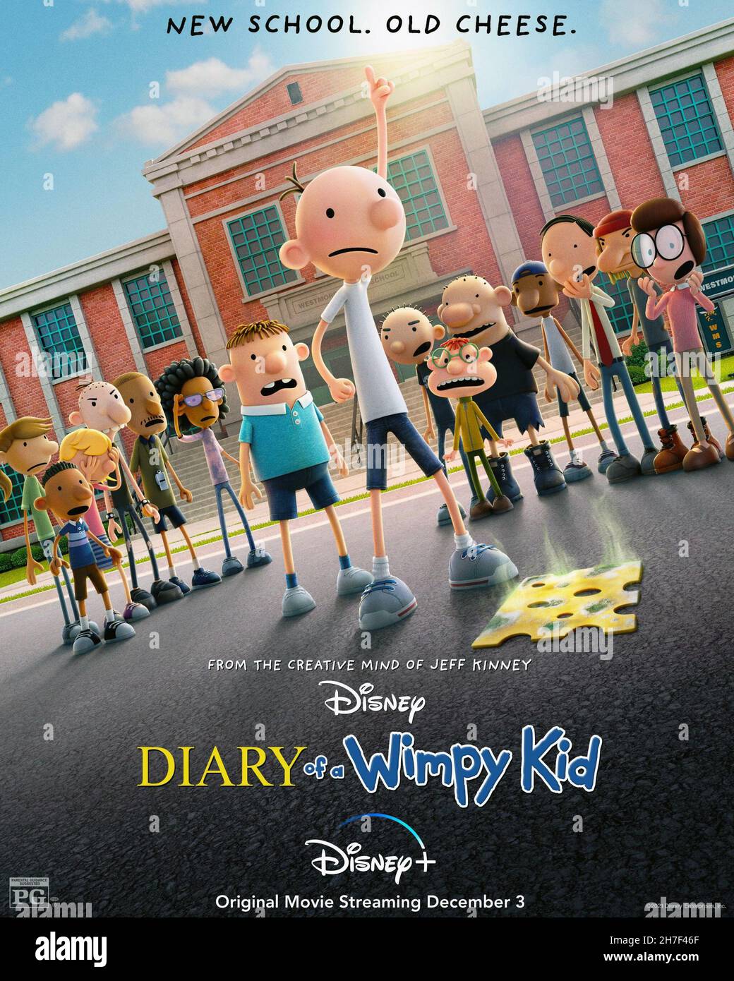 DIARY OF A WIMPY KID, US poster, Greg Heffley (voice: Brady Noon
