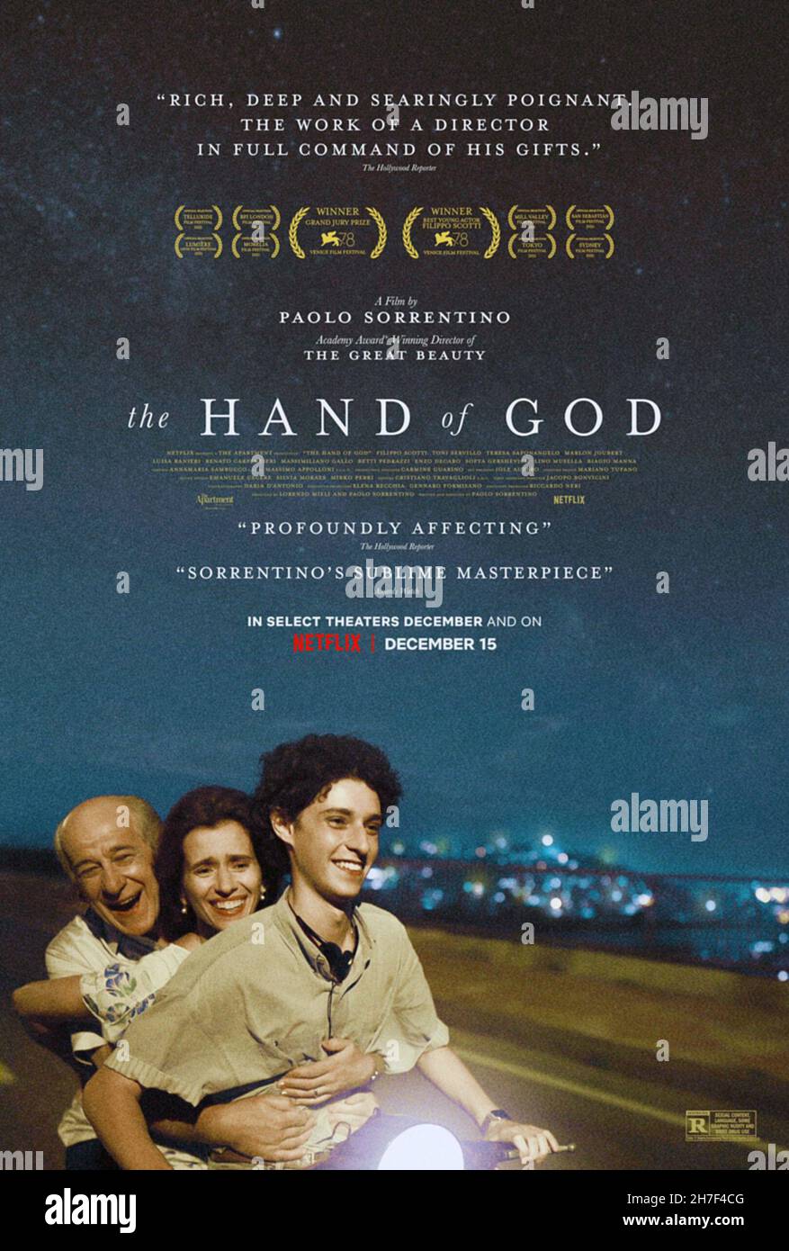 THE HAND OF GOD, (aka E STATA LA MANO DI DIO), US poster, from left ...