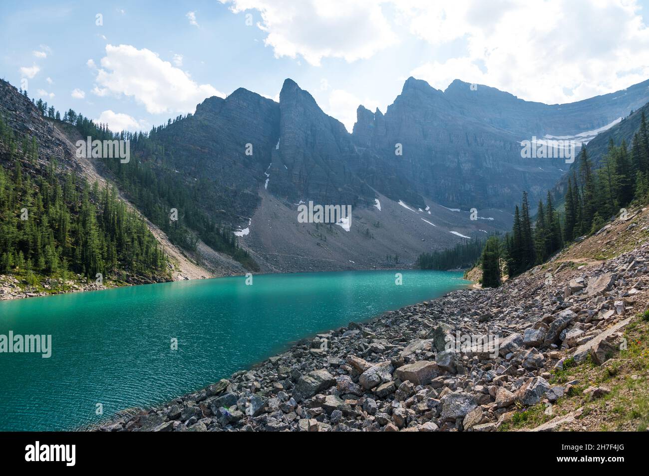 Mesmerizing view of Lake Louise in Banff National Park, Alberta, Canada ...