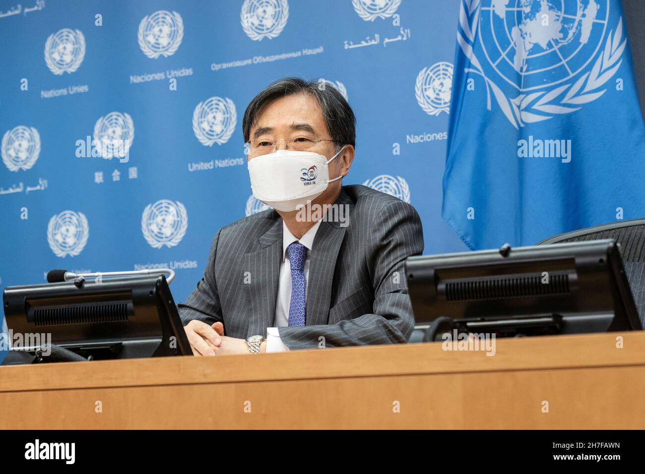 Permanent Representative of the Republic of Korea to the UN Cho Hyun ...