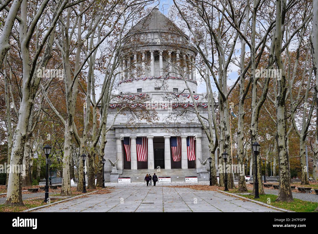 President Grant's Tomb and memorial on Riverside Drive in Manhattan Stock Photo