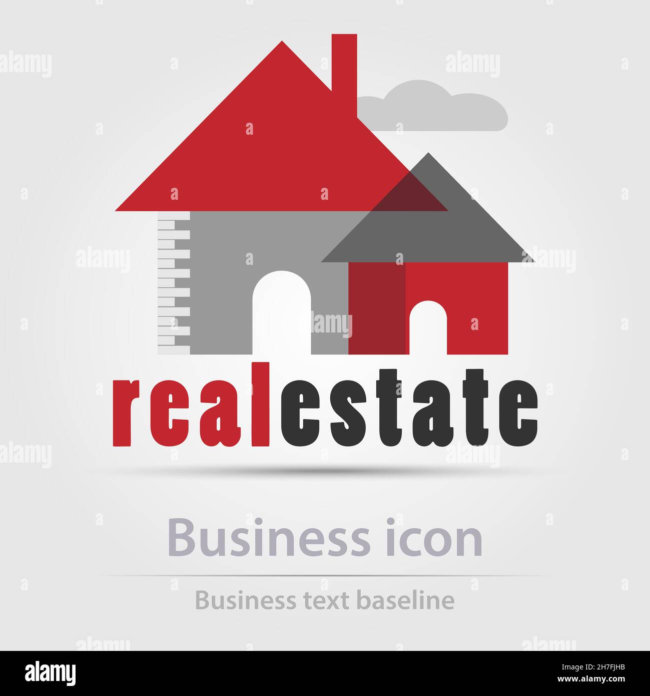 Originally designed color abstract vector business icon for creative design tasks Stock Vector