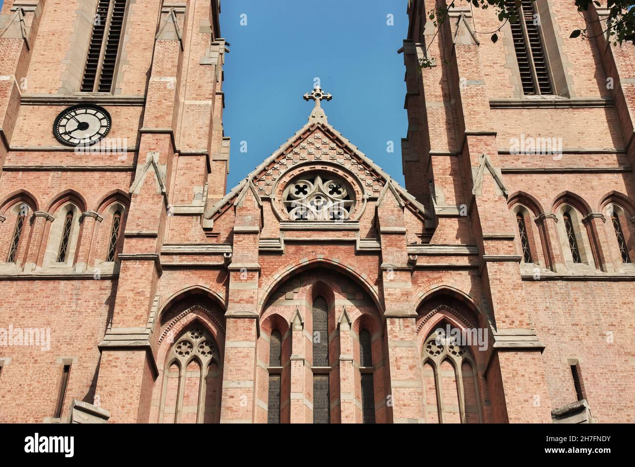 The vintage church in Lahore, Punjab province, Pakistan Stock Photo