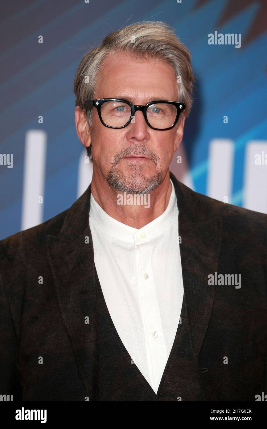 LONDON, UNITED KINGDOM - Oct 15, 2021: Alan Ruck attends the European ...