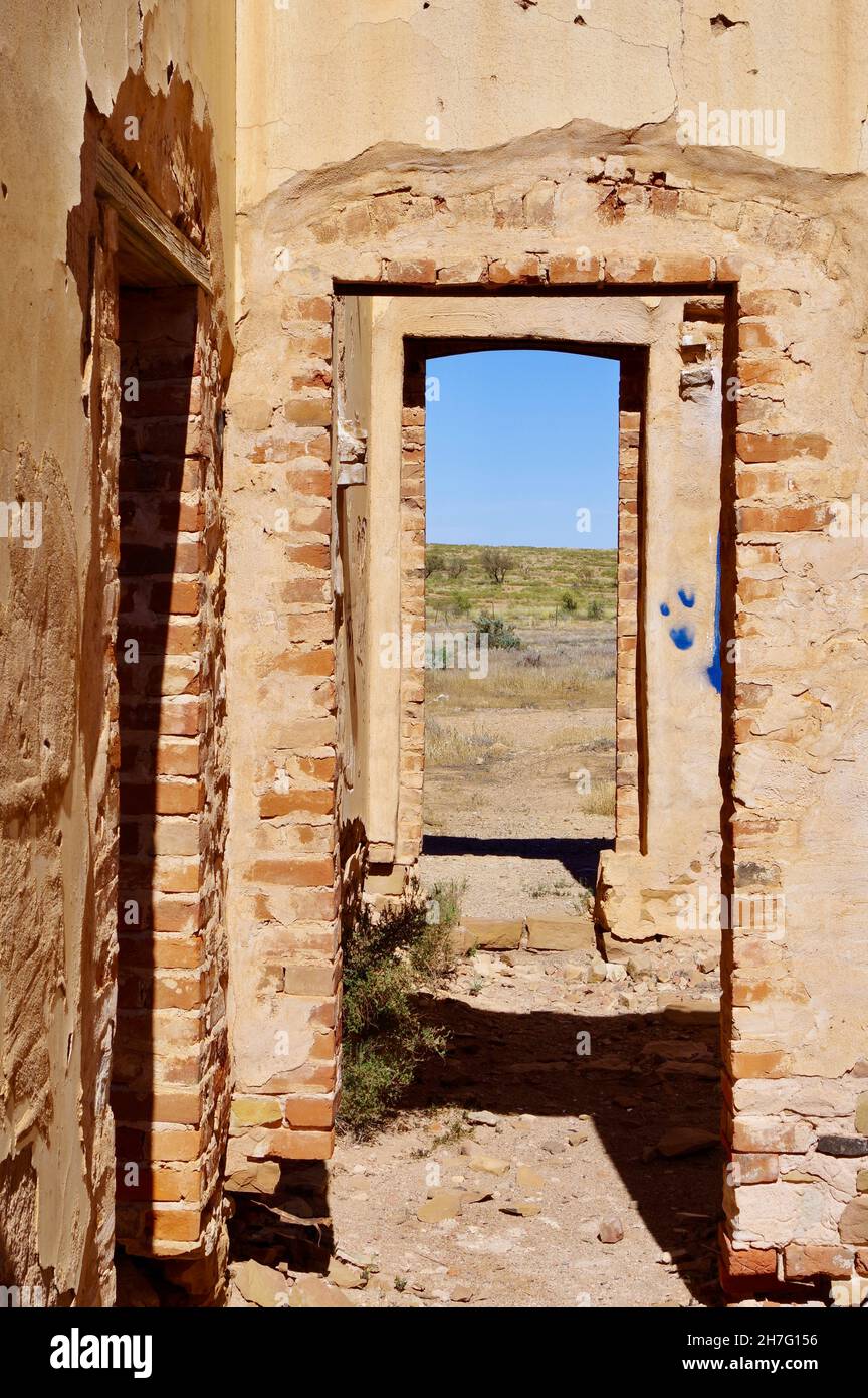 Wilson Stationmaster's Residence Flinders Ranges Way Stock Photo - Alamy