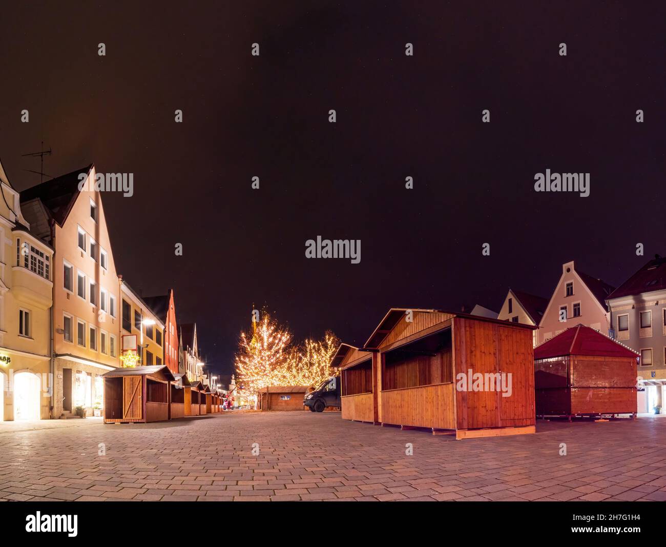 Bavarian Christmas Market during Lock Down Stock Photo - Alamy