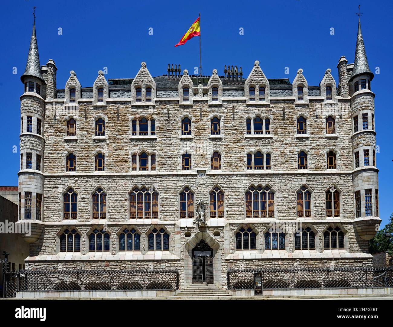 Gaudi Museum in Leon, at the Way of St. James Stock Photo