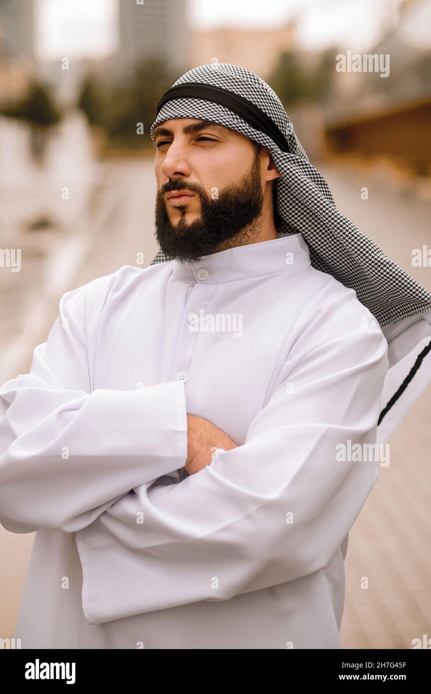 Young serious asian bearded man hi-res stock photography and images - Alamy