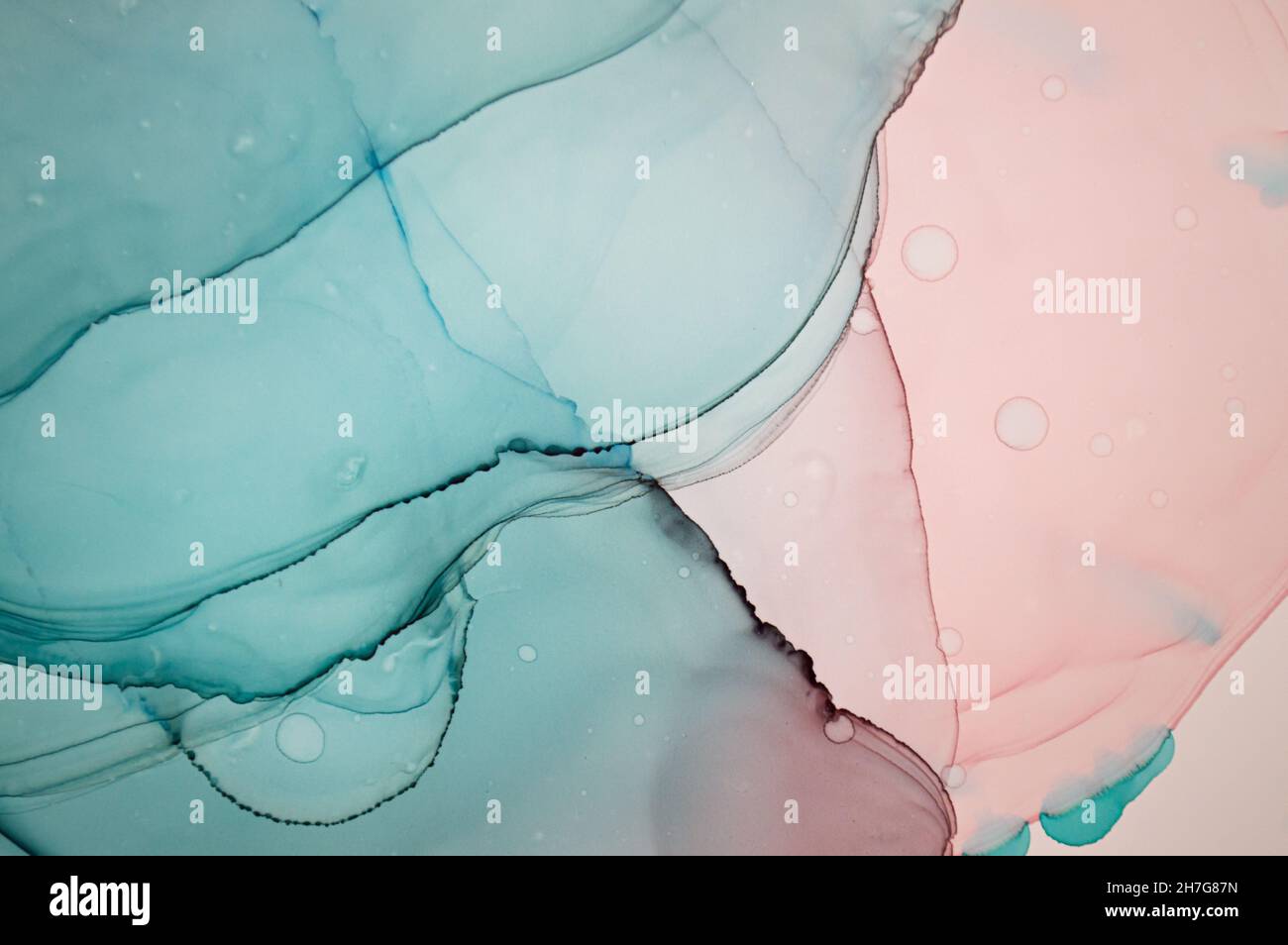 Abstract liquid paint marble color hi-res stock photography and images ...