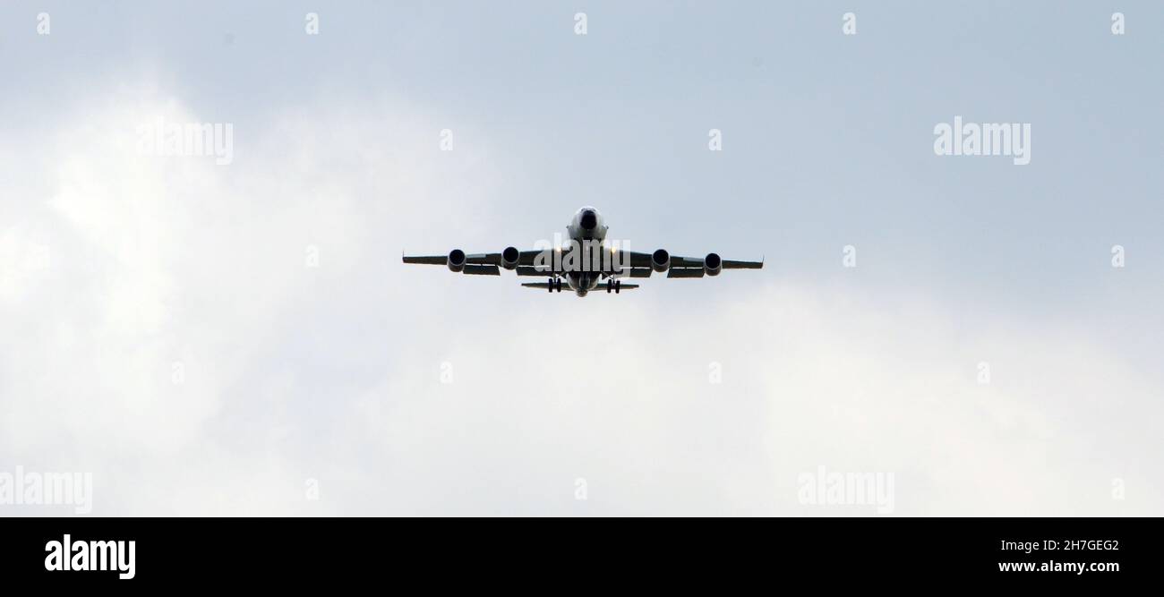 RAF Rivet Joint, RC135W, RAF Waddington, Lincolnshire, ZZ664 Stock