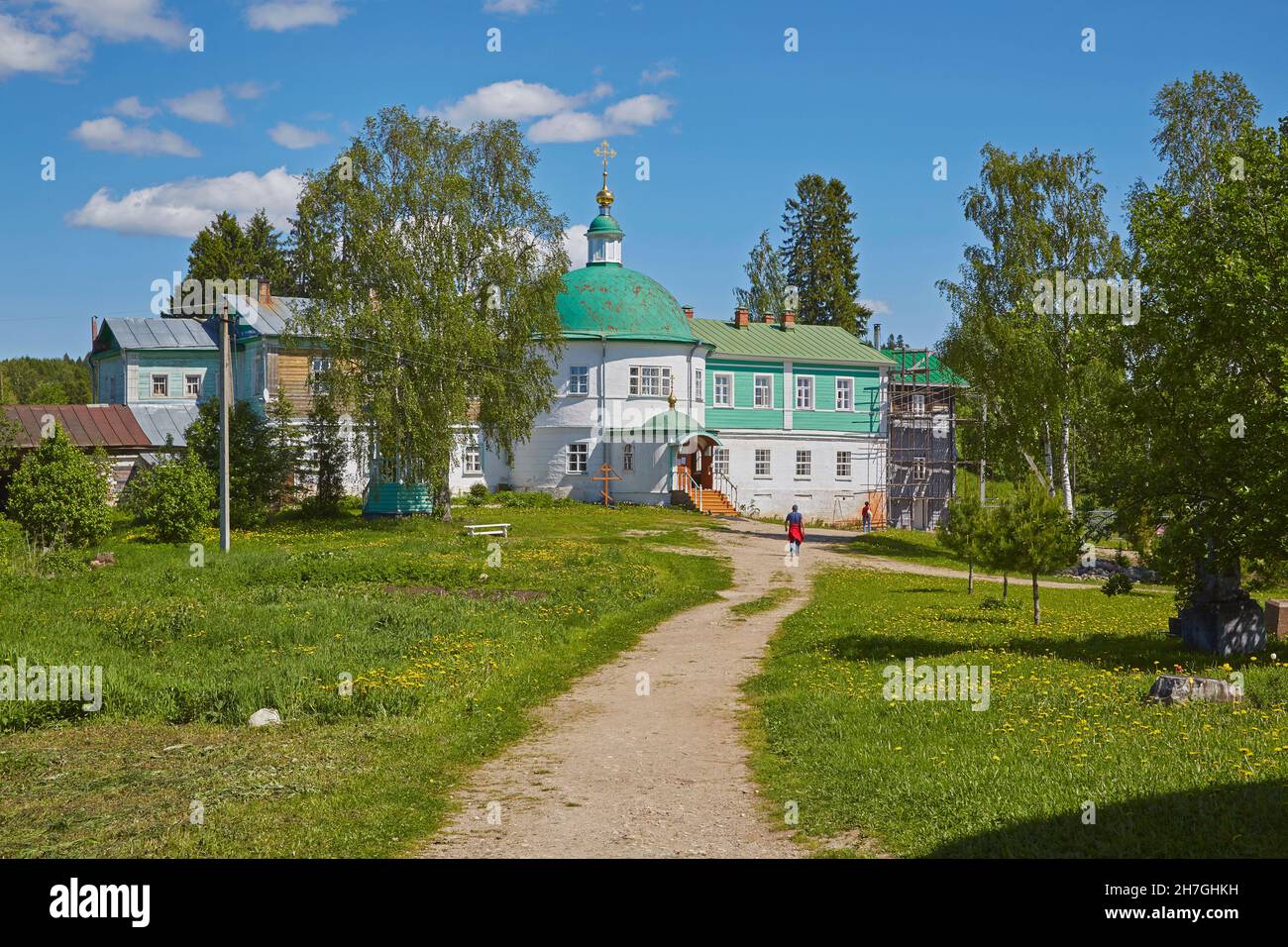 Monastery complex in the village of Goritsy near Kirillow, Goritsy ...
