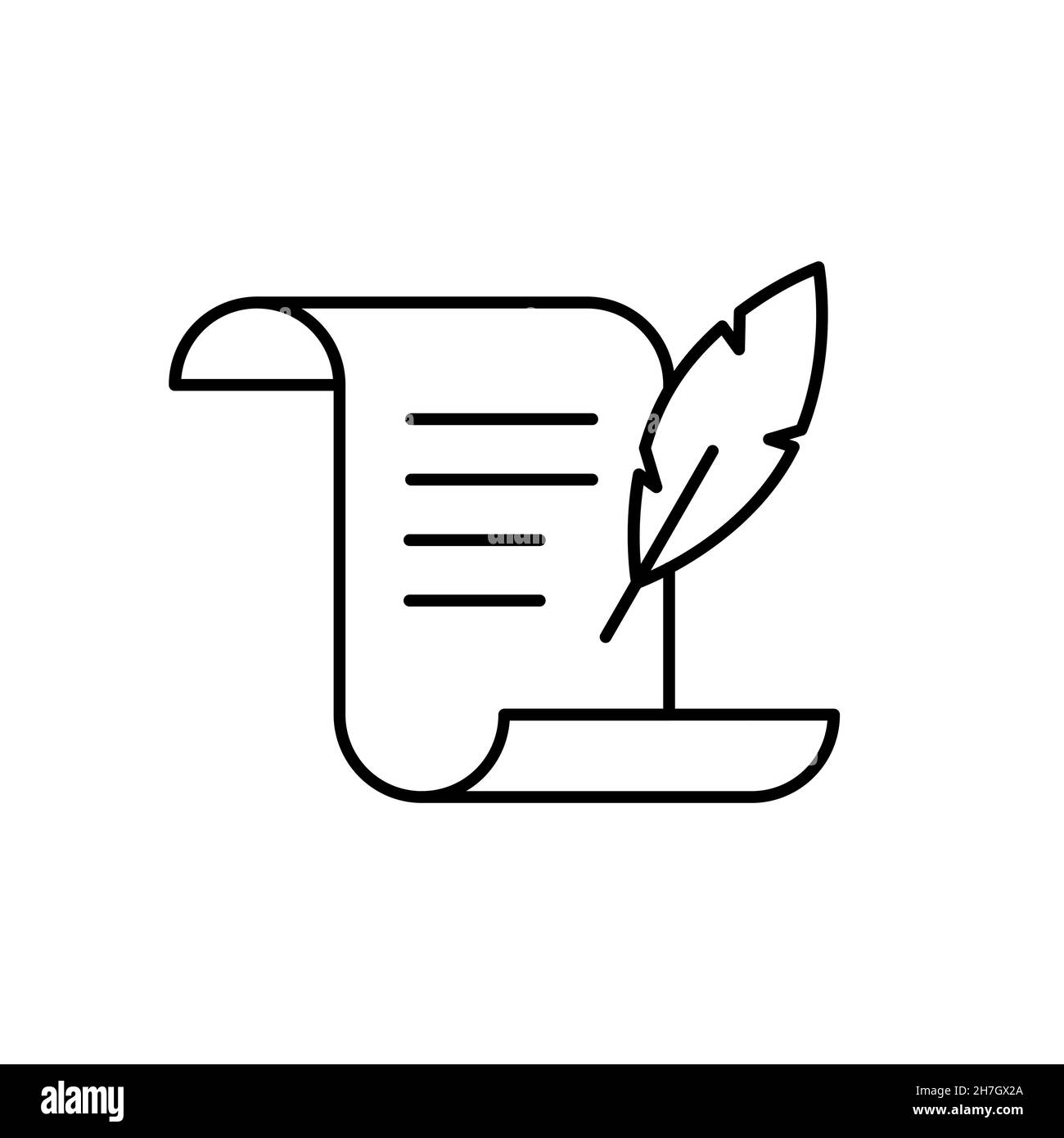 Education, feather pen, ink, quill, quill pen, write icon - Download on