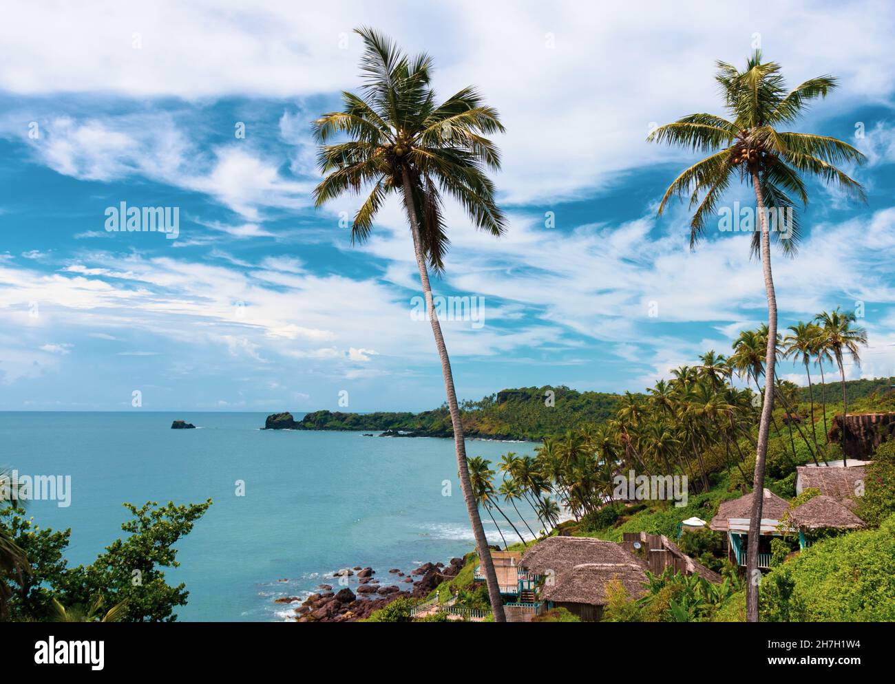 Cabo De Rama Viewpoint - Goa, India Stock Photo - Alamy