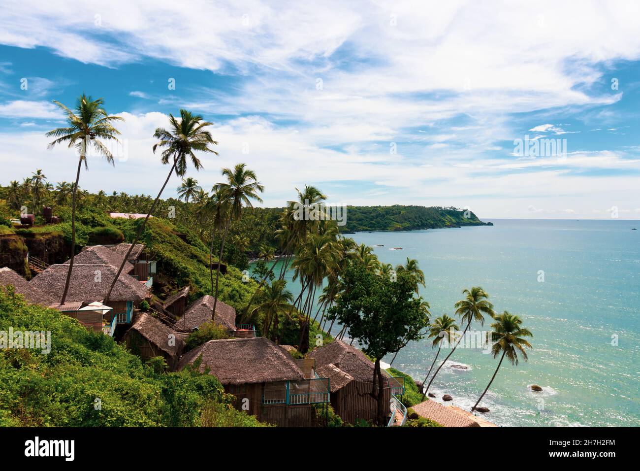 Cabo De Rama Viewpoint - Goa, India Stock Photo