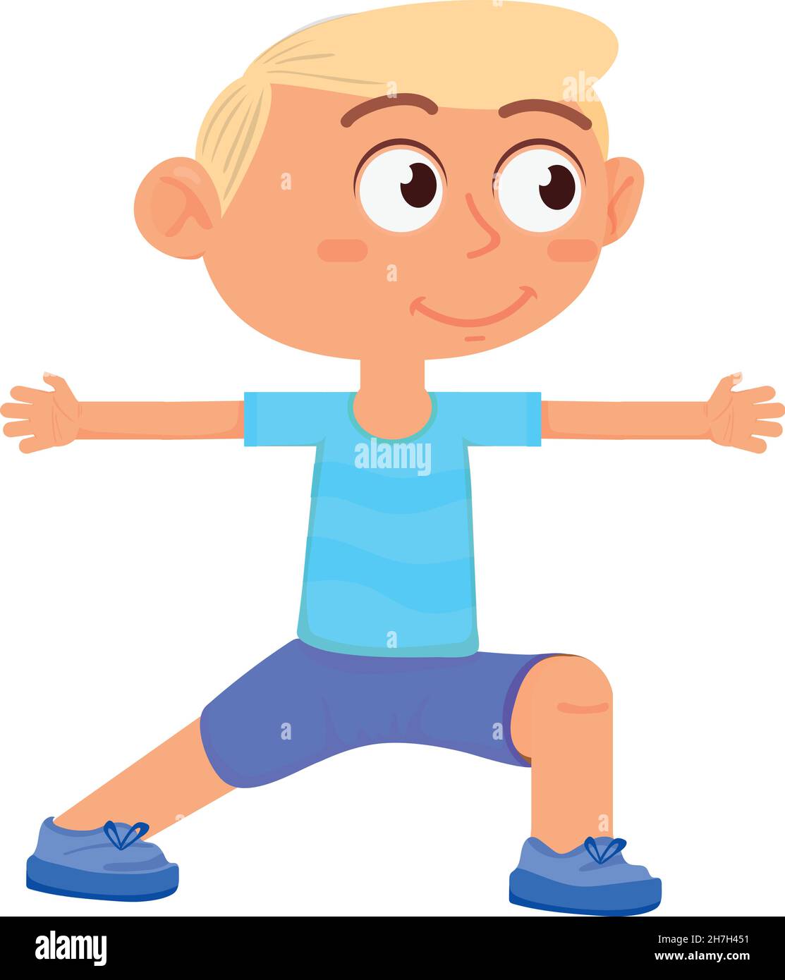 His morning exercise cartoon hi-res stock photography and images
