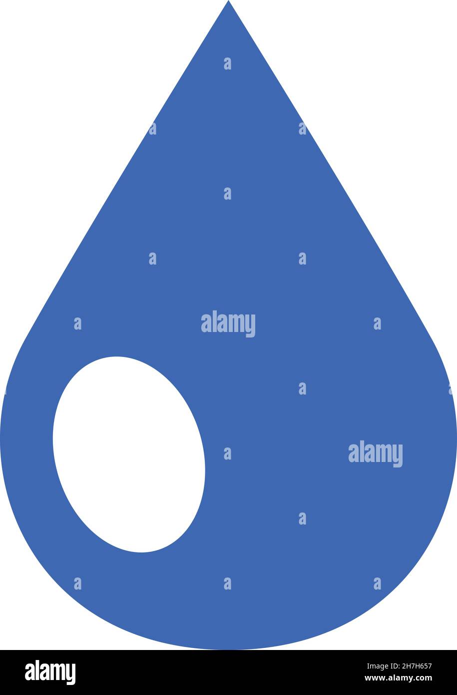 Pouring down water isolated Stock Vector Images Alamy