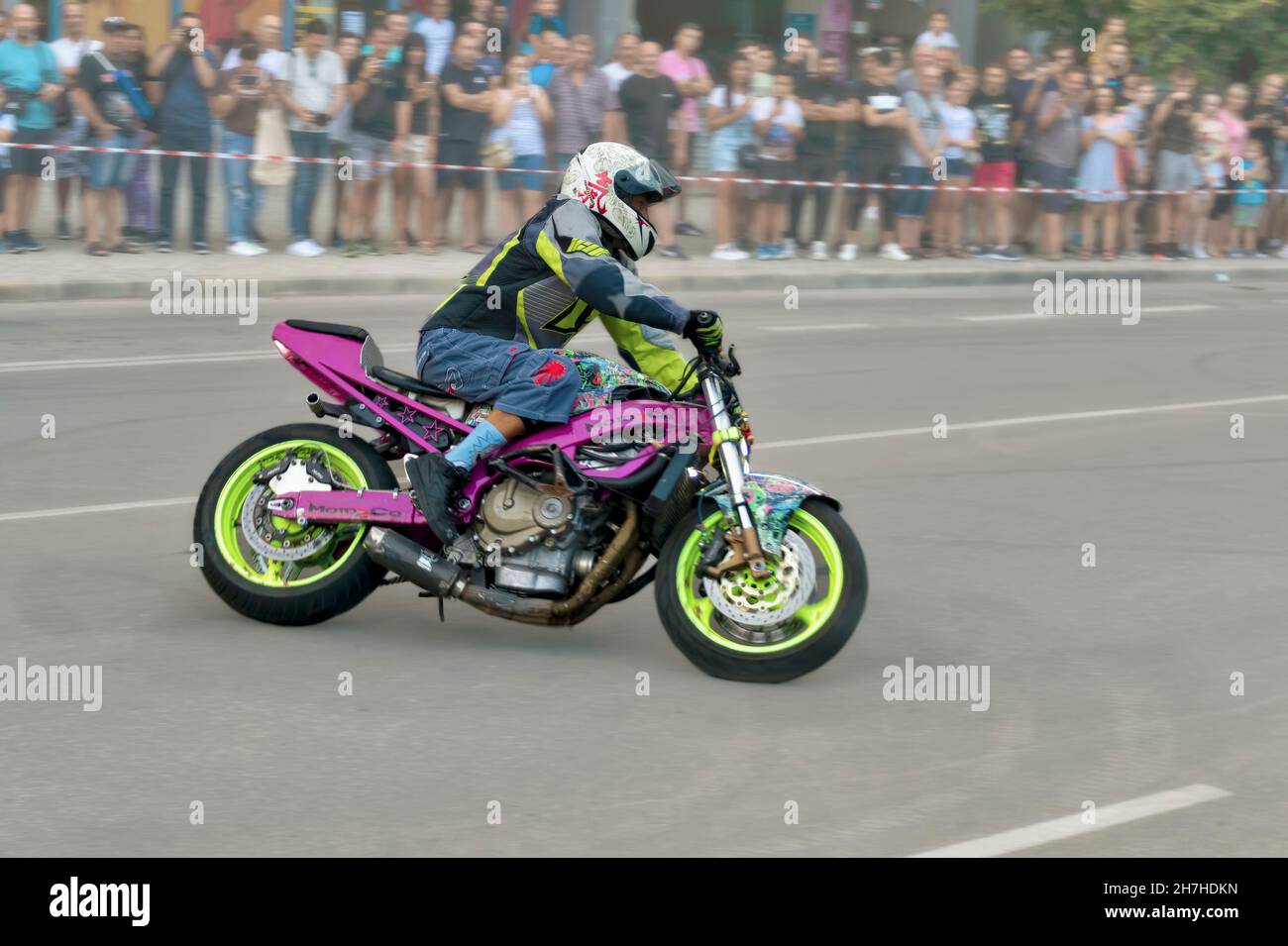 moto show,Dimitrovgrad.Bulgaria,Europe, Stock Photo