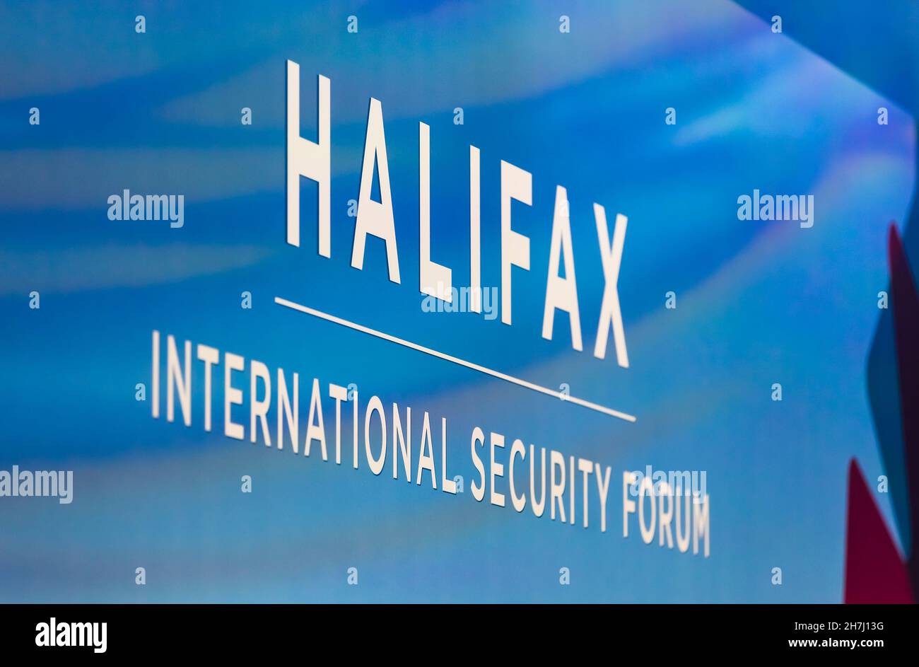Halifax, Canada Nov. 20, 2021 Emblem and logo of the Halifax