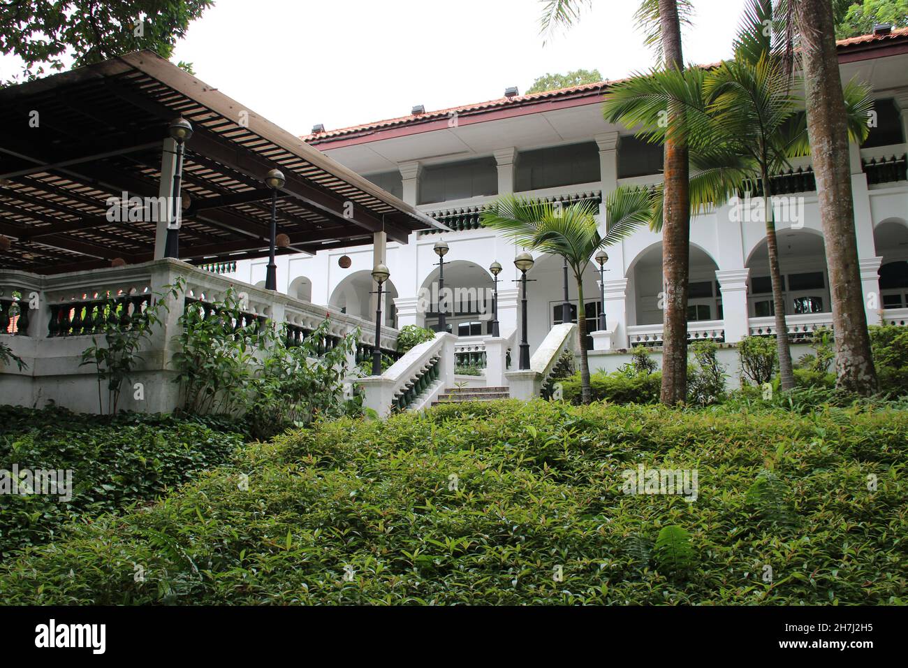 colonial building at sentosa island in singapore Stock Photo - Alamy