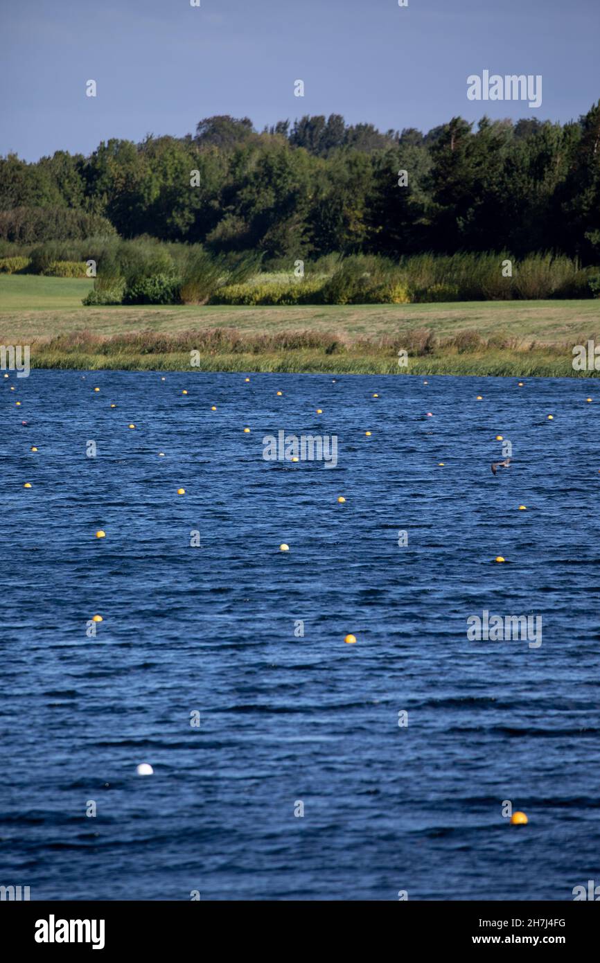 Dorney Lake in the United Kingdom on the 26th August 2020 Stock Photo