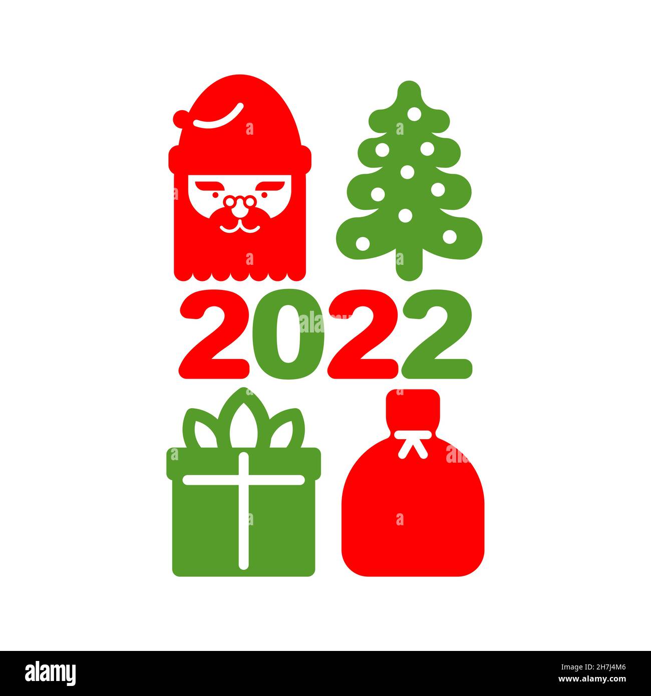 Ribbon face cartoon santa Stock Vector Images - Alamy