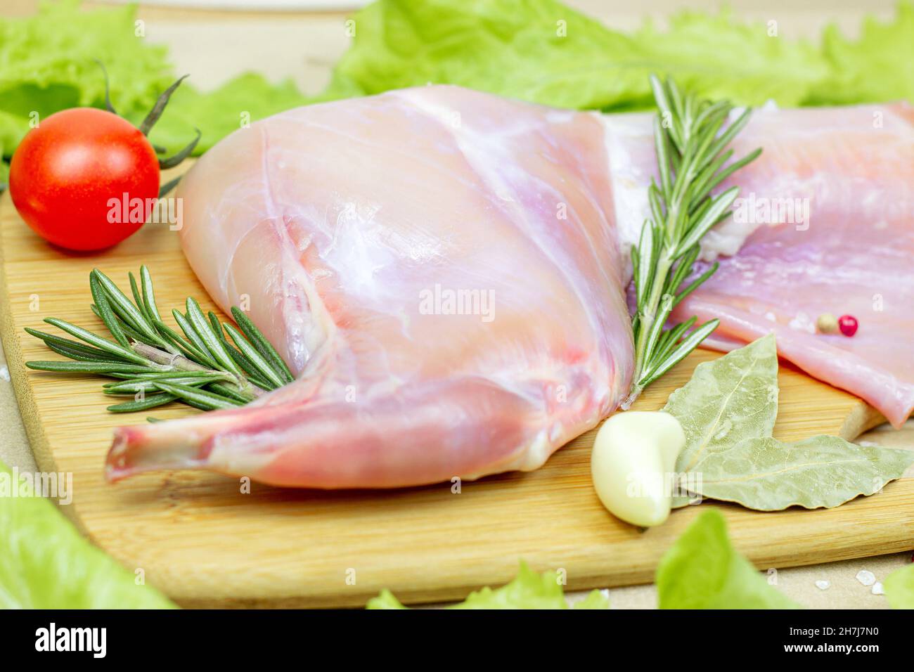 Rabbit leg hi-res stock photography and images - Alamy