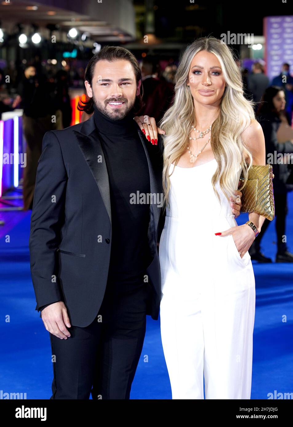 Bradley Dack and Olivia Attwood attending the ITV Palooza held at