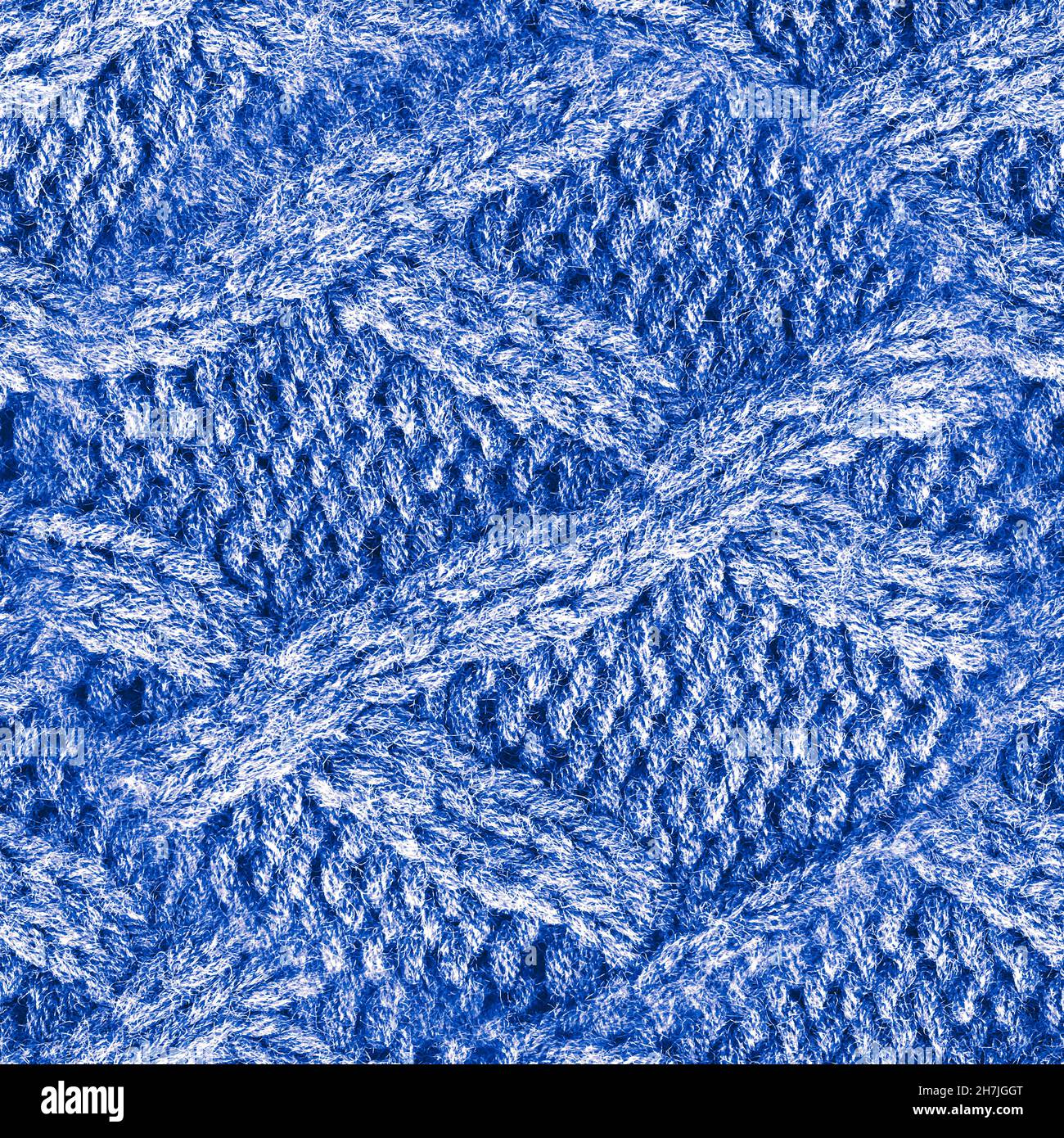 Seamless Knit Wallpaper. Jacquard Fabric. Blue Stock Photo Alamy