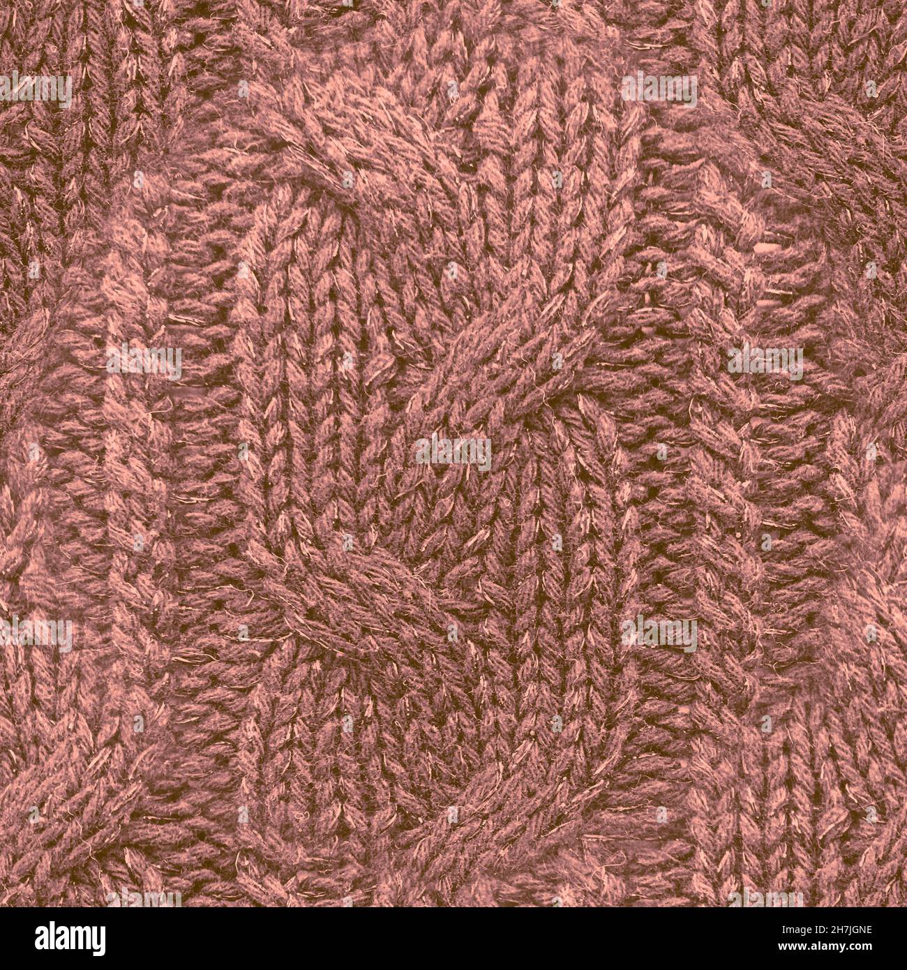Seamless Wool Texture Pattern. Handmade Design. Stock Photo