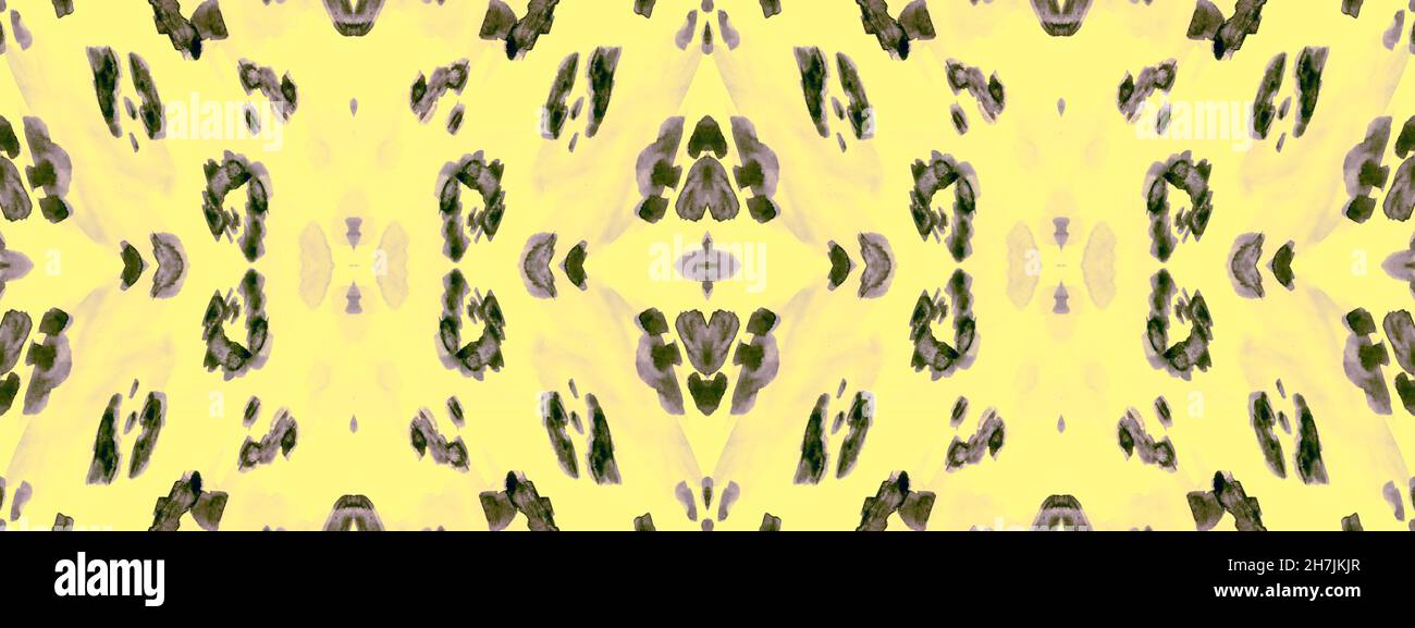 Seamless Leopard Repeat. Brown Abstract Stock Photo