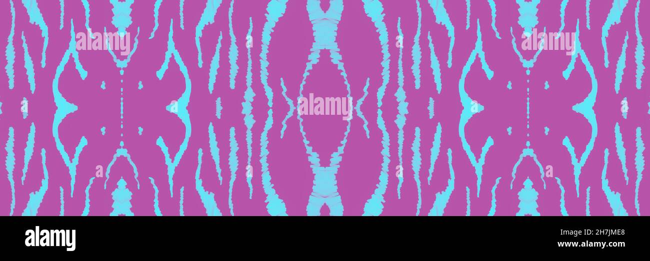 Pink Tiger Leather Print. Geometric Abstract Stock Photo
