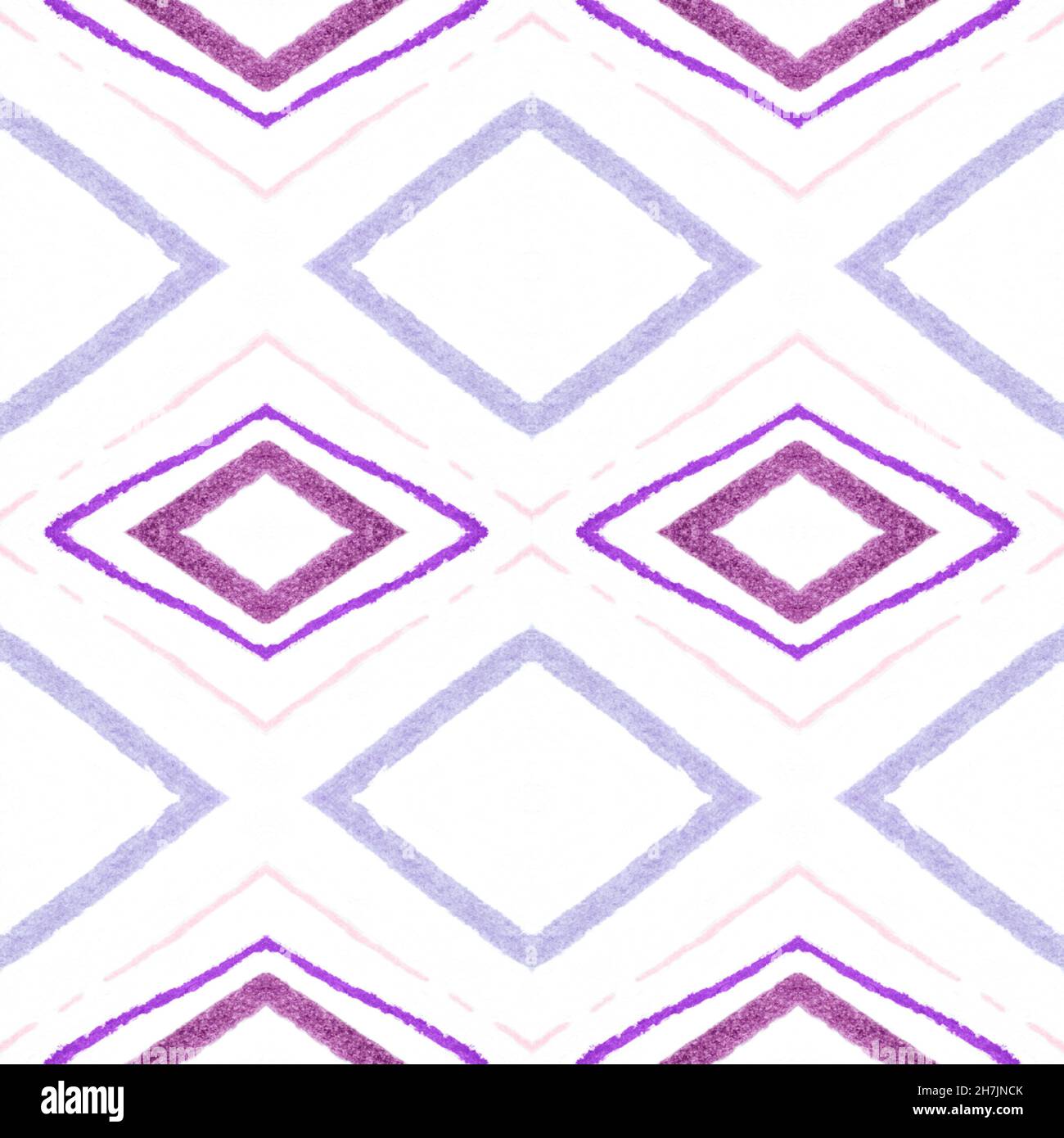 Drawn in Bold Mexican Pattern. Seamless Stock Photo