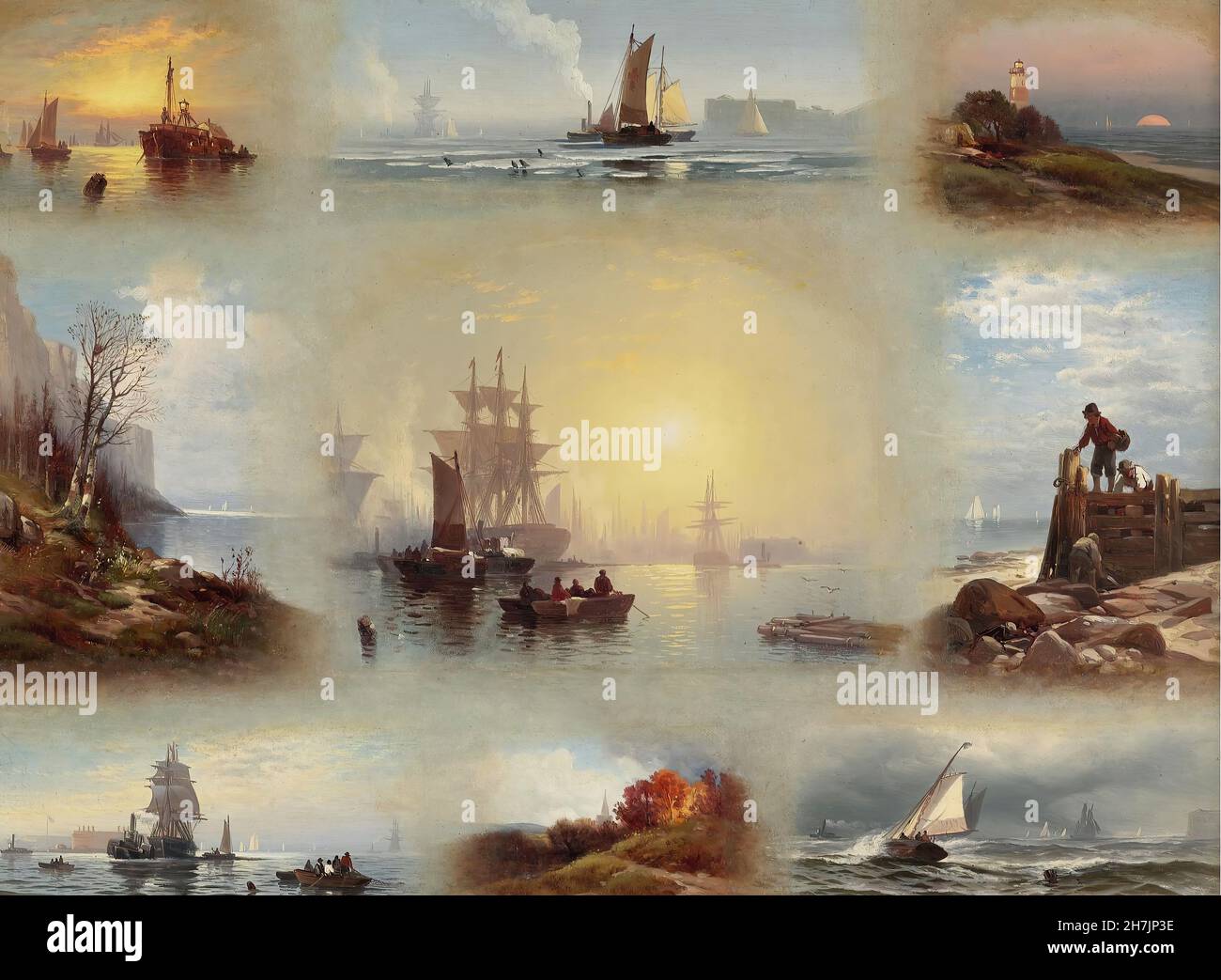 Edward moran hi-res stock photography and images - Alamy