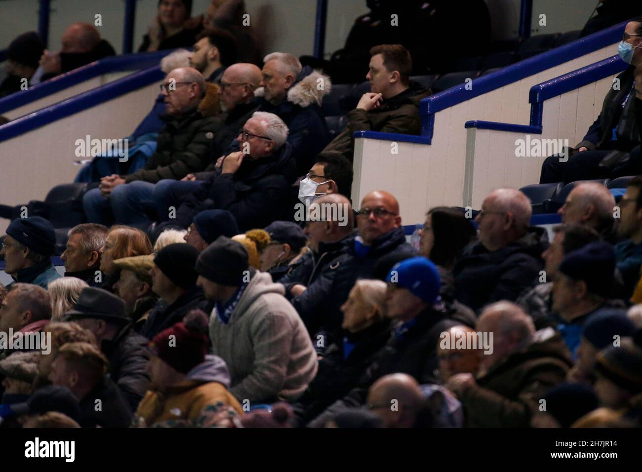 Sheffield Wednesday Chairman Dejphon Chansiri in attendance at tonights game Stock Photo