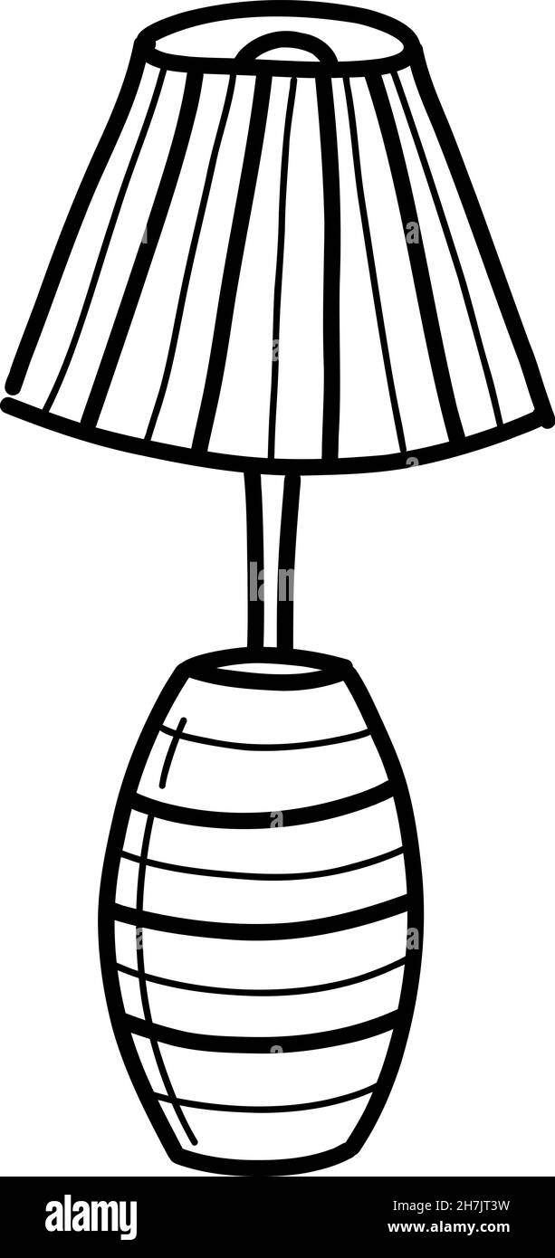 Table Lamp Vector Sketch Icon Isolated Stock Vector (Royalty Free)  584875447 | Shutterstock