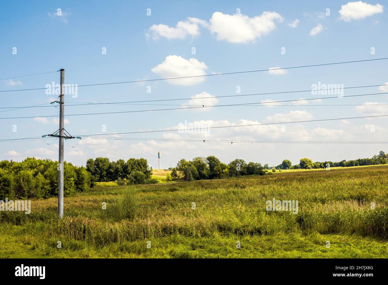 Power Line Rural Distribution Rural industry tension hi-res stock photography and images - Alamy